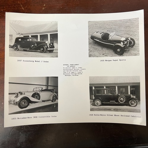 Sotheby 1960 auction photo - sotheby,