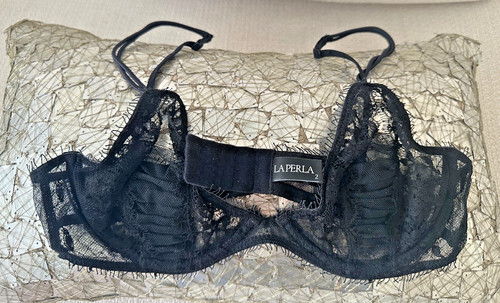 Perla black bra size made - size, 2