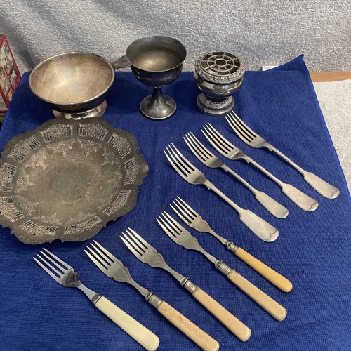 Vintage silver plated job - job, lot
