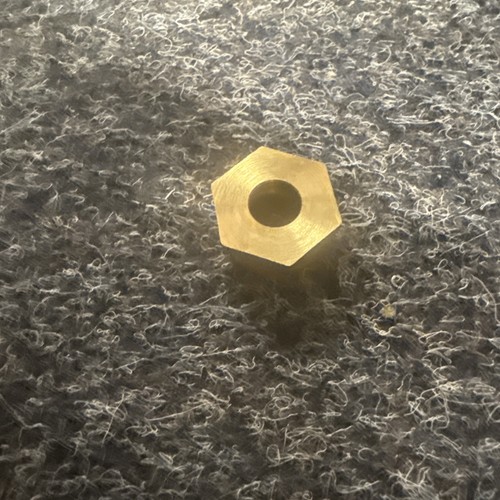 Petrol reserve tap - rod, nut