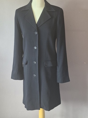 Vintage 90s jigsaw black wool - 90s,