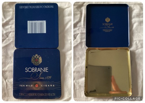 Sobranie cigar tin - cigar,