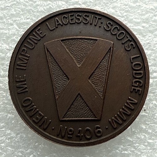 Scotland masonic token scots - masonic,