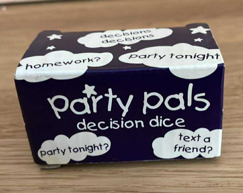 Avon party pals decision - decision, dice