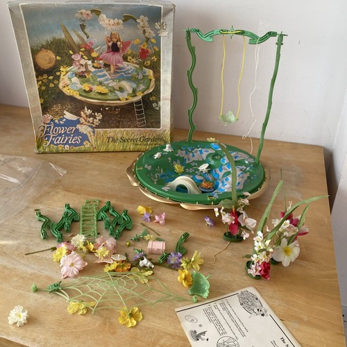 Vintage flower fairies - flower,