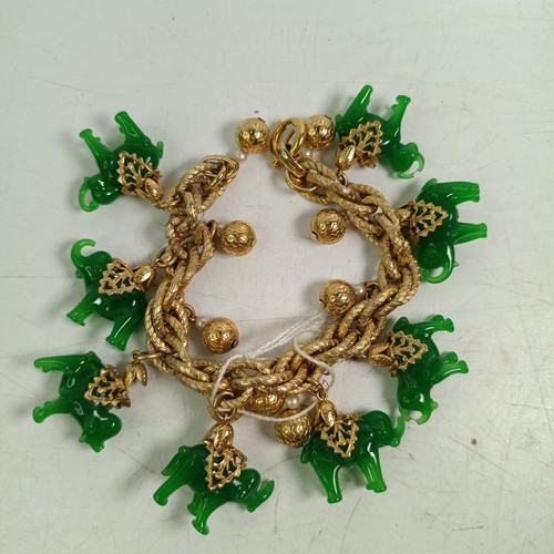 Vintage napier asian faux jade - vintage,