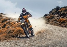Gravel Rider Poster Print