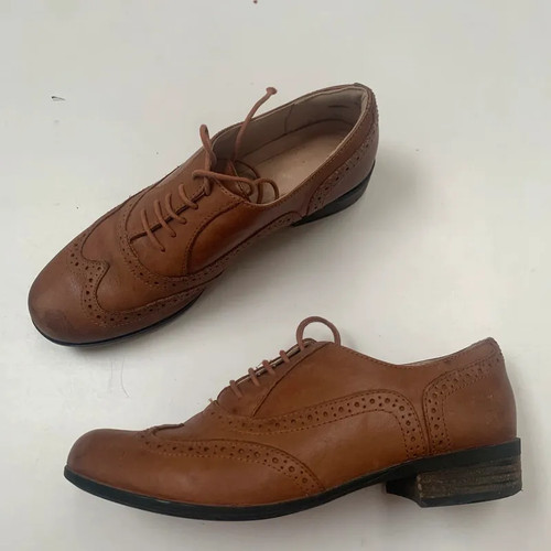 Clarks brogues tan - , brown