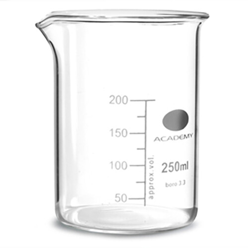 250ml glass beaker - 250ml,
