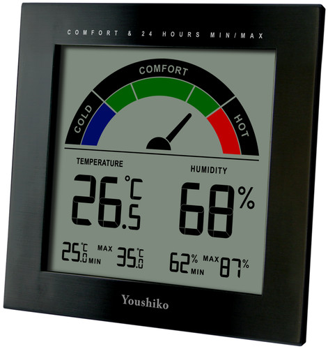 Digital thermometer hygrometer - digital,
