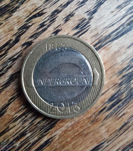 Coin two pound - two,