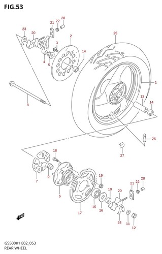 Suzuki genuine gsf600 - suzuki,