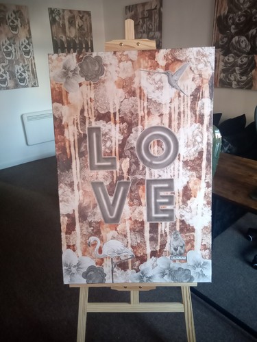 Jungle love original artwork - original,