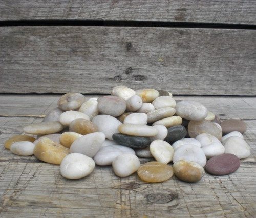 Polished pebbles decorative - pebbles,