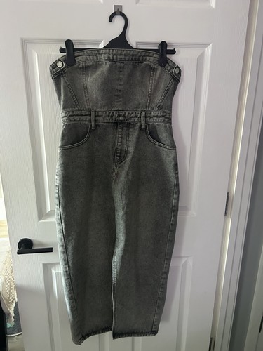 Boohoo washed grey bandeau - boohoo,