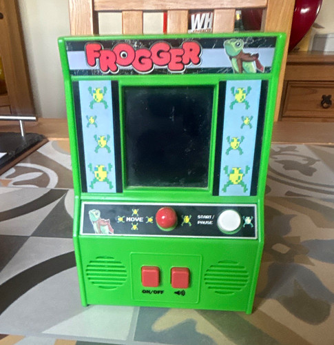 Basic fun frogger handheld - frogger,