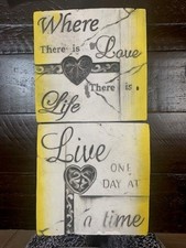 Set of 2 - 6" Stone Garden