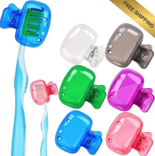10pcs toothbrush head covers - head,