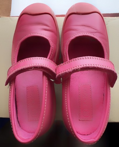 Girls pink leather - pink,