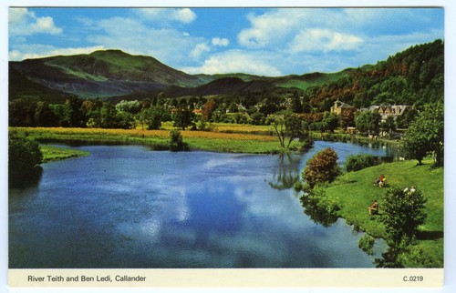 1970s dennis postcard ben ledi - ben,