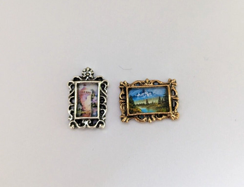 Paintings framed mountain - paintings,