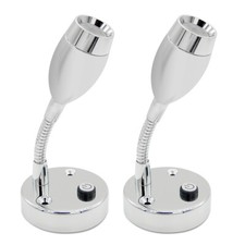 2X 12V LED Reading Lights