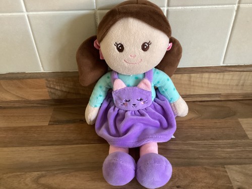 Sainsburys ragdoll doll purple - ragdoll,