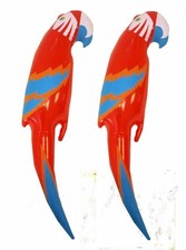 2 x Inflatable Blow Up Parrot
