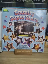 4 COUNTRY & WESTERN ALBUMS....LOW PRICED COUNTRY GREATS..VINYL ALBUMS RECORDS 