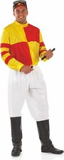 Mens Red & Yellow Jockey