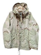 Genuine US Army Tri Colour Desert Camo Gore-Tex ECWCS Parka Jacket Large/R #186