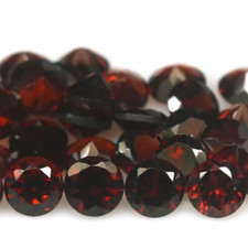 4pcs natural garnet gemstones - 4pcs,