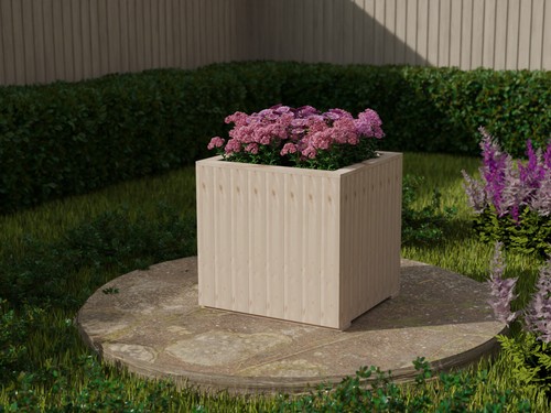 Woodybloom2 wooden planter - wooden,
