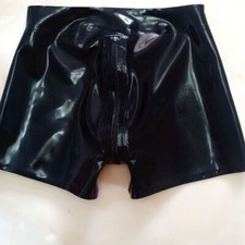 UK Black Latex Rubber Men's