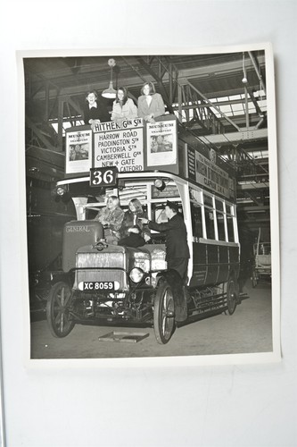 Vintage double decker bus - vintage,