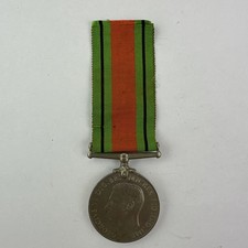 Second World War 1939-1945 Defence Medal And Ribbon