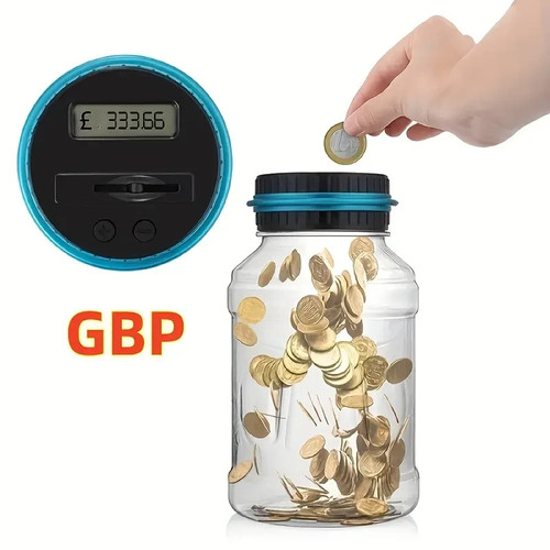 Automatic piggy bank large - automatic,