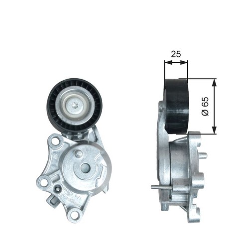 Gates auxiliary belt tensioner - gates,