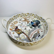 Emma Bridgewater  GAME BIRDS Large Tea Tray Tin Enamel In Good Used Condition