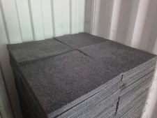 140 x INTERFACE COMPOSURE DIFFUSE DARK GREY CARPET TILES £1.20 EACH INCL VAT