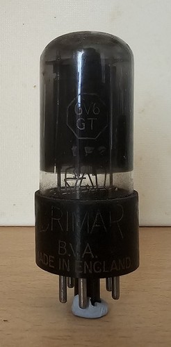 6v6gt pentode audio output - 6v6gt,