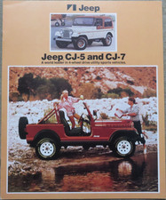 1981 Jeep CJ-5 & CJ-7 USA