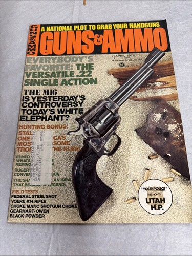 Vintage magazine guns ammo - vintage, &