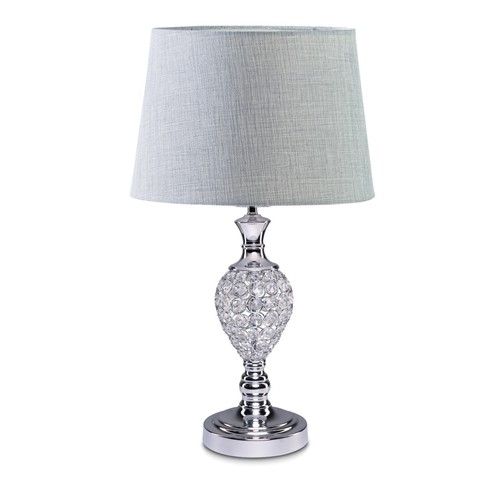 Table lamp hannah chrome and - chrome,
