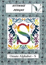 Ornate alphabet s cross - alphabet,