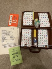 Vintage Mahjong Set in Case