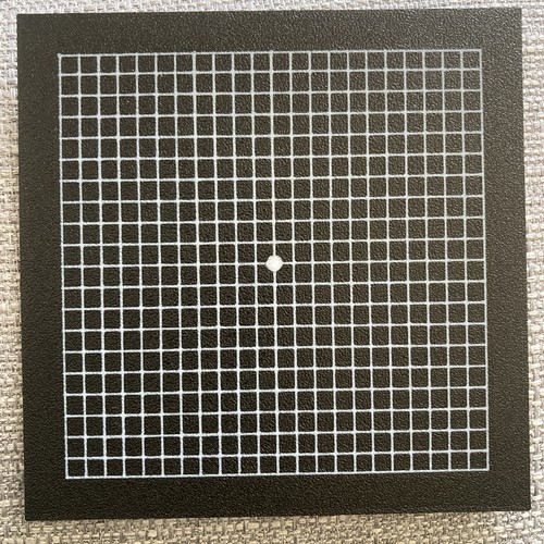 Amsler grid optometry test - amsler,