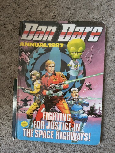 Dan dare annual 1987 ipc - dare,