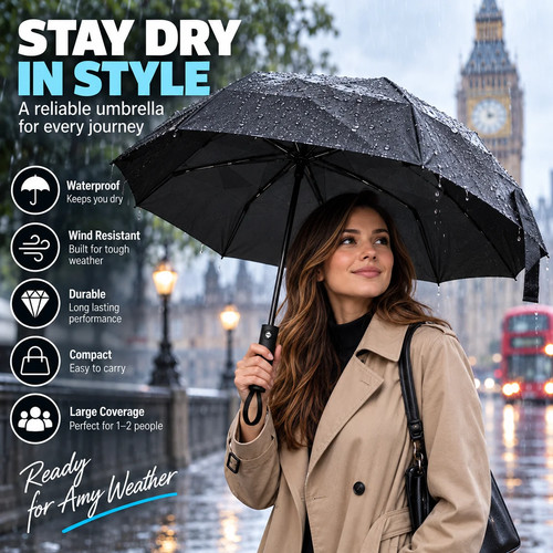 Large automatic windproof - automatic, &