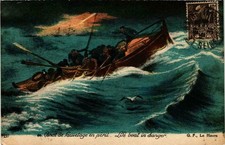 CPA Life boat in danger SHIPS